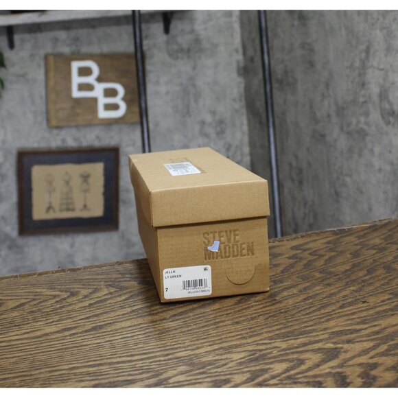 NWT Steve Madden Womens Jellie Jelly Slide Sandal JELL03S1 Light Green 7M - Picture 11 of 13